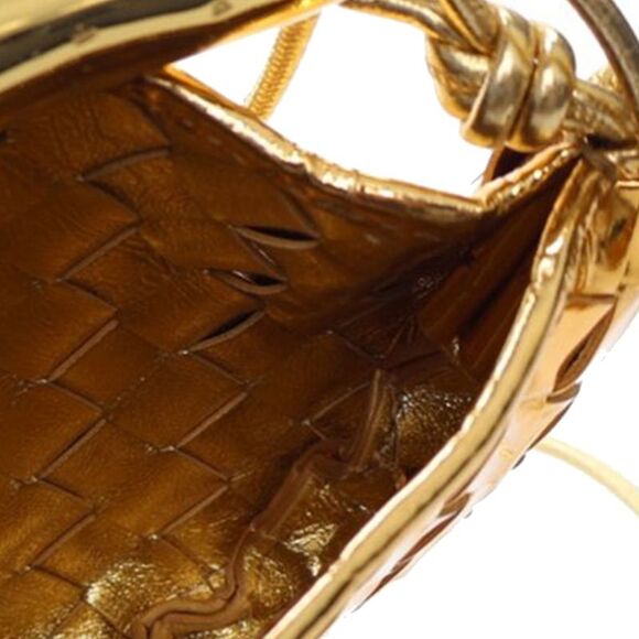 Bottega Veneta Baby Metallic Lambskin Intrecciato Sardine - Picture 8 of 10